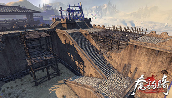 图3：正在安装的脚手架