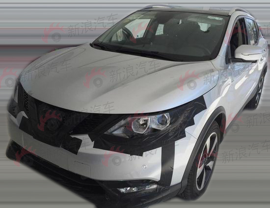 东风日产换代逍客谍照