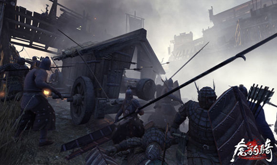 图4：攻城器械“冲车”