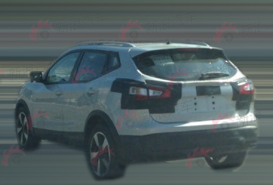 东风日产换代逍客谍照