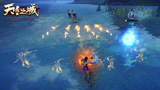 图4：收集元魄，完成仙鹤天鉴