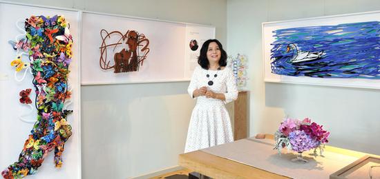 陆昂女士自创办中国最大的艺术品在线拍卖平台