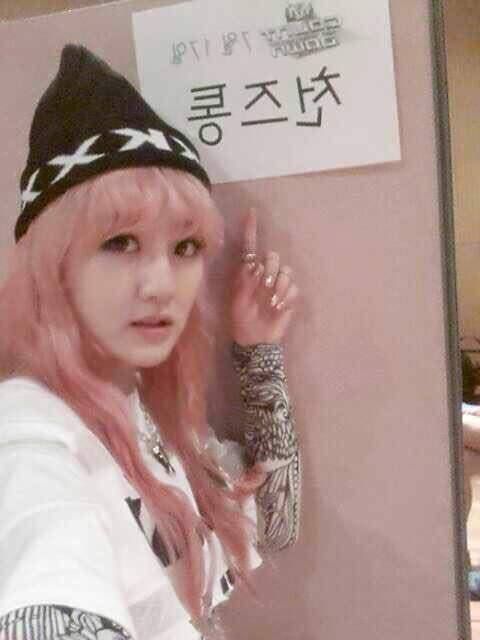 陈梓童在韩国出道