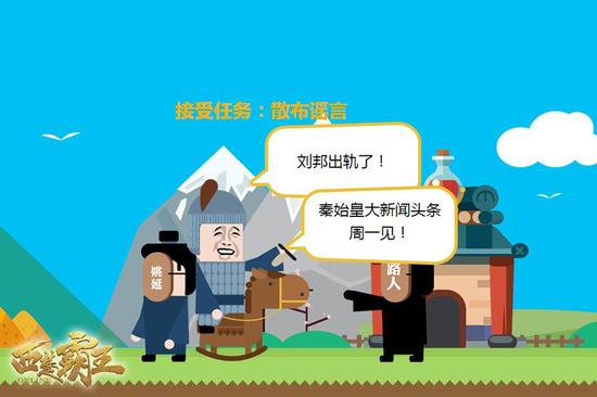 图三：散布谣言，赚钱萌萌哒