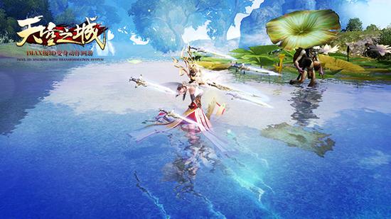 图3御剑拥有强大的范围攻击能力