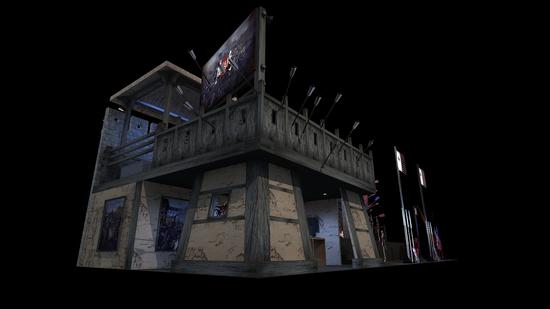 虎豹骑展台效果2