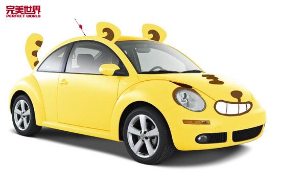 游戏狂欢还有机会乘姜小虎主题痛车清凉回家