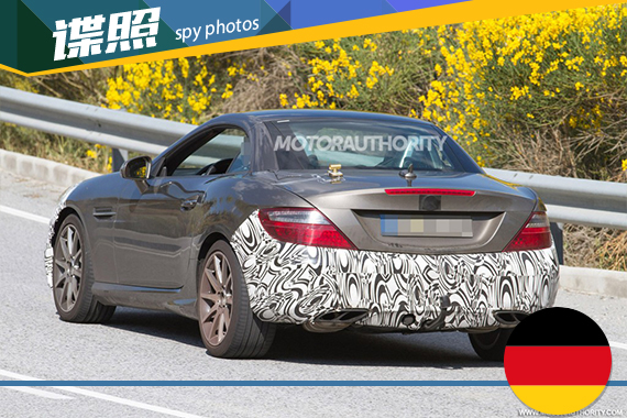 奔驰SLC450 AMG谍照曝光 或明年上市