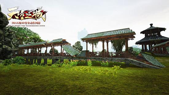 图3破败的楼阁别有一番风味