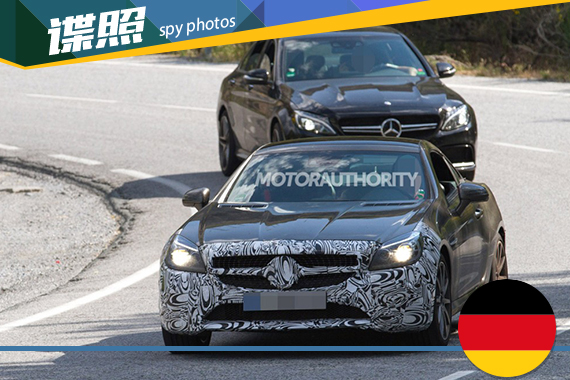 奔驰SLC450 AMG谍照曝光 或明年上市