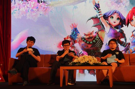 图7：主创现场解答玩家提问