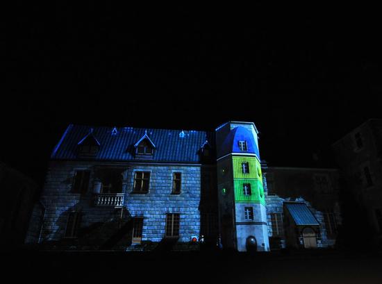 法国古堡大型3D秀