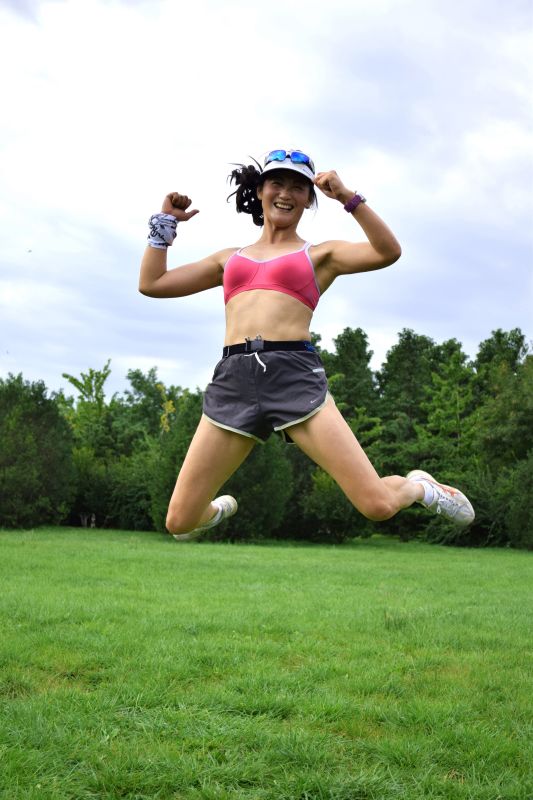 徐茜：Fashion Run跑寻真我之美。