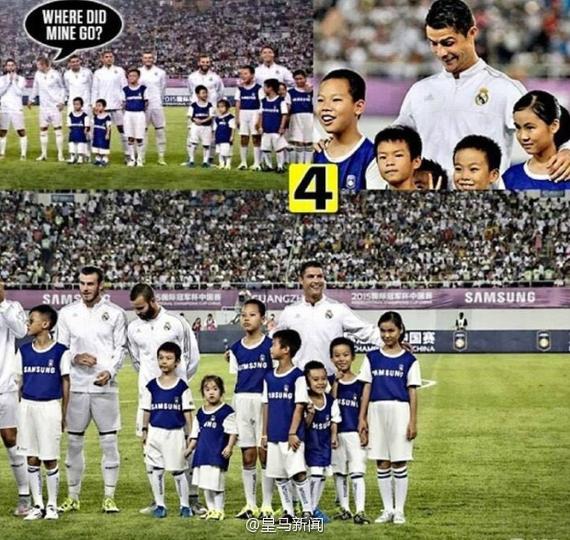 皇马热身赛这一幕笑尿了