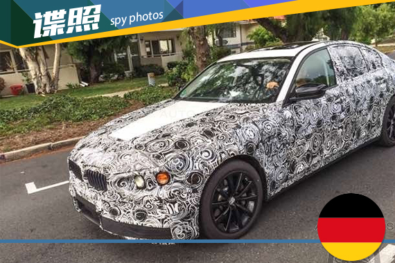 新宝马5系美国测试谍照 将2017年上市销售