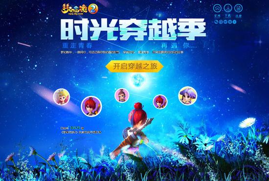 图1：《梦幻西游2》时光穿越季