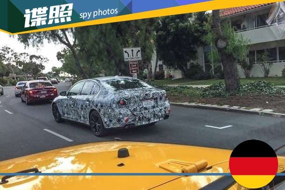 新宝马5系美国测试谍照 将2017年上市销售