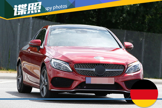 奔驰全新C级轿跑无伪装谍照曝光