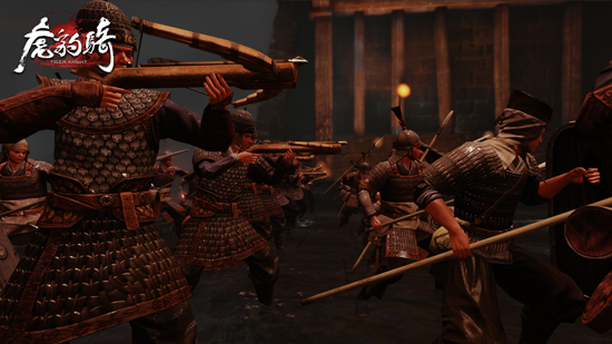 图5:"弩兵"发射弩矢