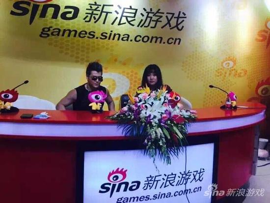 台湾明星许绍洋做客chinajoy2015新浪展台