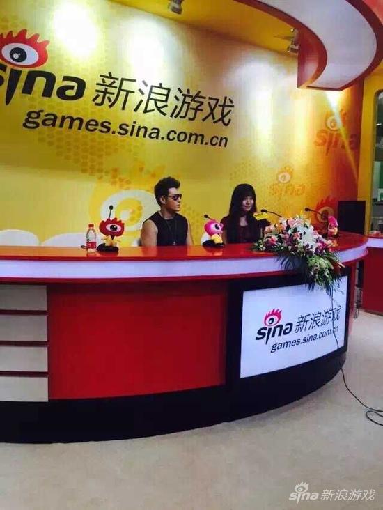 台湾明星许绍洋做客chinajoy2015新浪展台