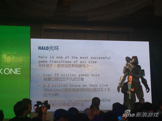 Frank O'Connor为到场粉丝讲述光环系列背后的故事