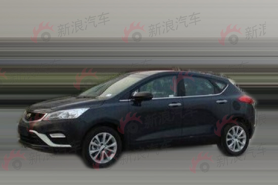 吉利CROSS低伪谍照曝光 年底上市