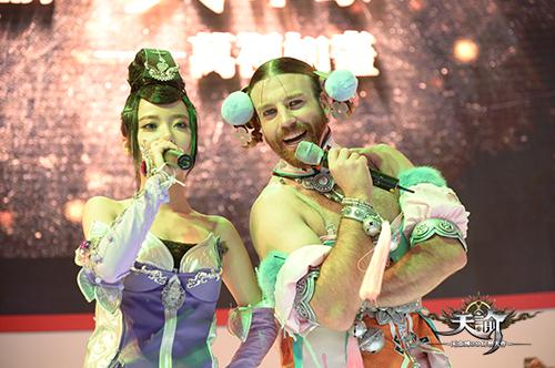 2015年CJ惊艳之最 《天谕》豪华coser团