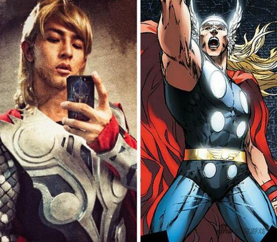 还能这么玩 汪东城把美队cos成娘炮！