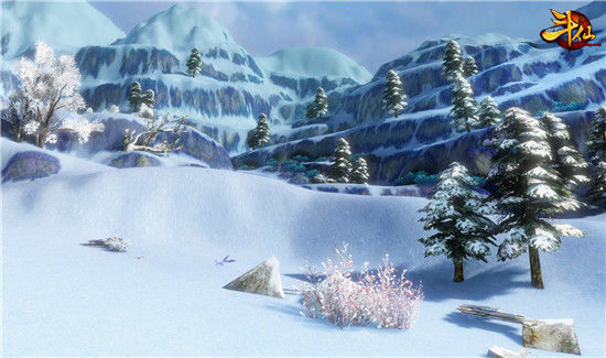 图6：《斗仙》飞雪岭截图