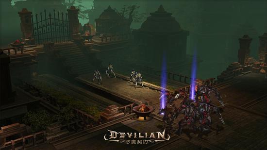 图4 《恶魔契约》副本实景