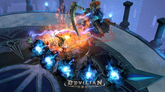 图3 《恶魔契约》玩家对抗BOSS