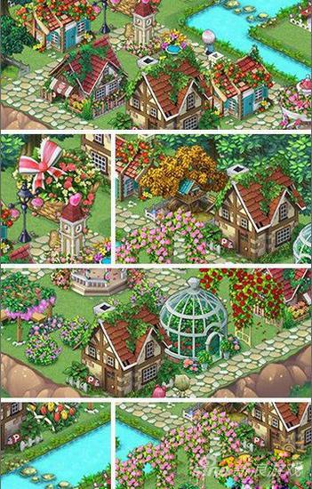 《全民小镇》玩家搭建属于自己的秘密花园攻略