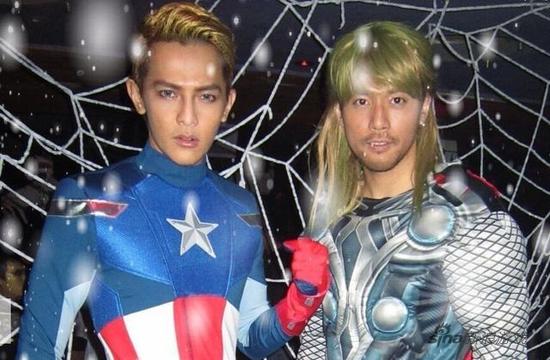 还能这么玩 汪东城把美队cos成娘炮！