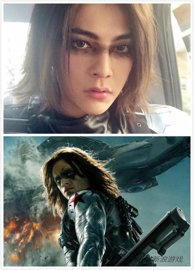 还能这么玩 汪东城把美队cos成娘炮！