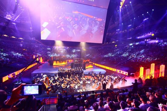 DOTA2国际邀请赛震TI5撼开幕式