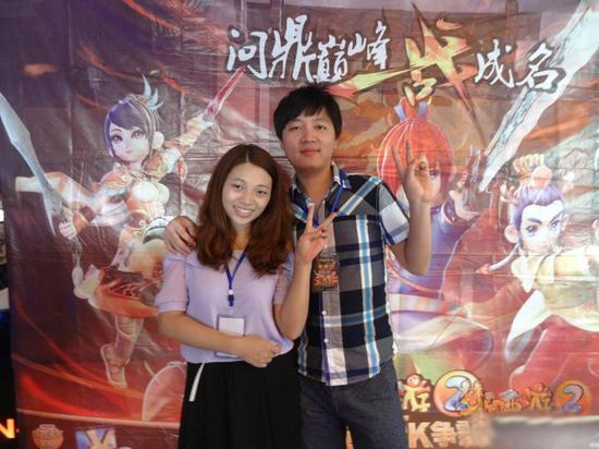 图2：参赛情侣档