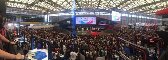 WCA展台比赛现场