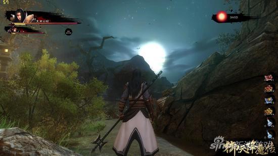 《御天降魔传》幽静夜景