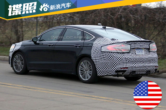 改款福特Fusion最新谍照 或2016年上市