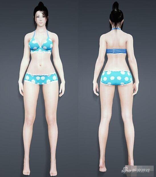 海军配蕾丝 黑色沙漠女忍者时装曝光