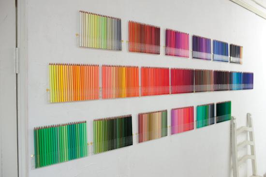 芬理希梦500色铅笔 画出秘密花园无法比拟的画 手机新浪网