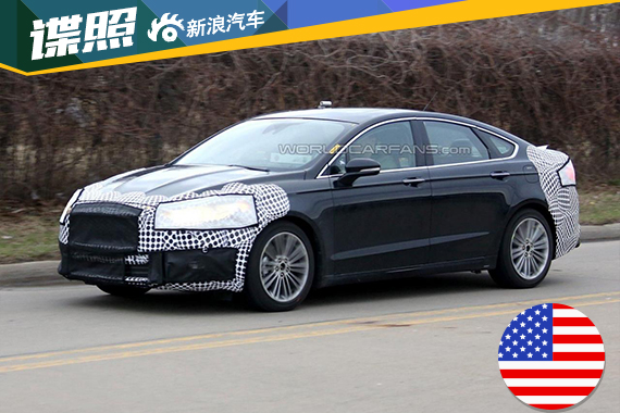 改款福特Fusion最新谍照 或2016年上市