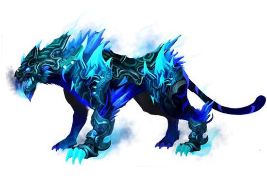 法师坐骑-鬼狼在《霸世》中客通过骑乘坐骑,可提高位移速度.