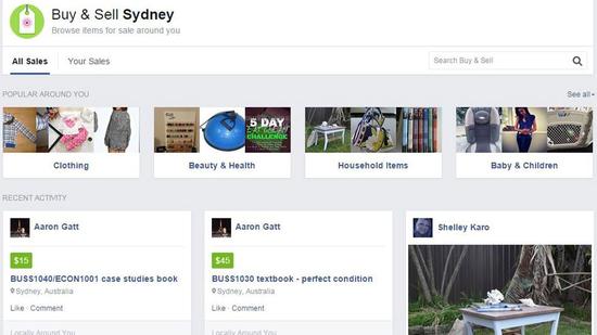 Facebook在澳洲测试电商平台 挑战eBay