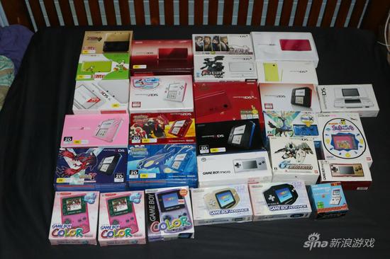 Gameboy玩家的收藏