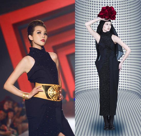 众女神为simon gao走秀
