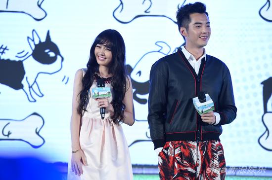 主演在现场开心