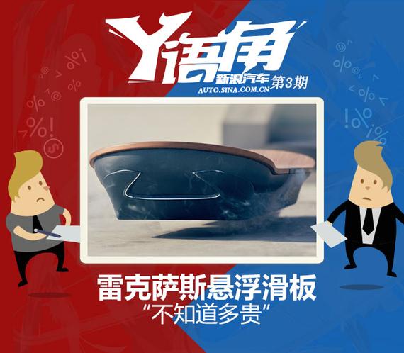 Y语角第3期 “雷克萨斯悬浮滑板有多贵”
