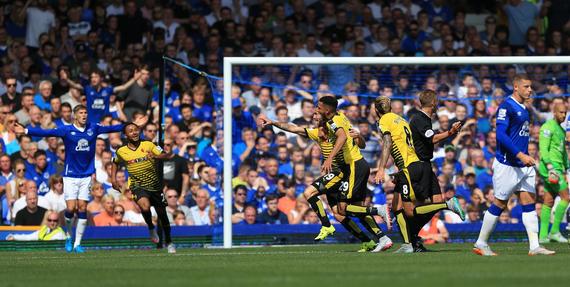 沃特福德在古迪逊公园抢走1分